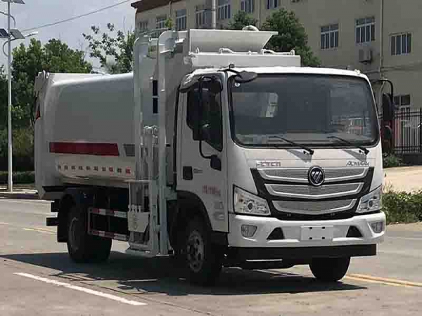 福田奥铃国六两用餐厨垃圾车